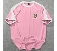 1 pièce Maillot de soccer ample à manches raglan pour hommes, avec le texte "BRASIL" et le numéro "7" à l'arrière. Tenue de sport décontractée pour tous les jours, excellent cadeau pour le petit ami/m
