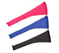 1 pièce Manche pour tresses de cheveux noir, bleu, rose pour extensions de cheveux dreadlocks, manche extra long avec bande élastique pour cheveux tressés à l'crochet, manchon ultra extensible pour dr