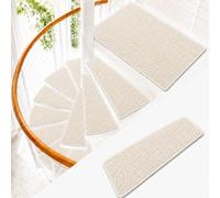 1 Pièce Marchettes Antidérapantes pour Escalier Colimaçon Auto-Adhésives