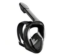 1 pièce Masque de snorkeling pour adulte couvrant le visage en entier avec support pour caméra, équipement de snorkeling panoramique à 180°, étanche et anti-buée, accessoires de plage, accessoires de