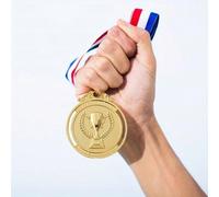 1 pièce Médaille en métal or, argent, bronze, style pendentif, médailles commémoratives de sports, récompense de champion, convient pour divers événements sportifs, matchs de football, marathons, méda