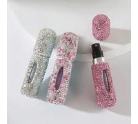 1 pièce Mini bouteille de parfum de voyage rechargeable, étui de pompe à parfum portable, bouteille de vaporisateur de parfum vide, convient pour les voyages et les sorties, indispensable de voyage, b