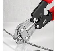 1 pièce Mini coupe-boulon, fabriquée en acier allié chrome-vanadium, rapide et tranchant, opération économique en main-d'œuvre, utilisée pour couper du fil, de l'acier en barre, du fil de cuivre dur,