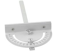 1 pièce Mini scie à table en métal Fraiseuse circulaire Onglet de calibre DIY Machines de menuiserie Règle d’angle 180mm/7,09 » 90mm/3,54 »