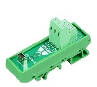 1 pièce MINI USB type B femelle vers bloc terminal Mdoule MINI USB 5P carte de dérivation horizontale montage sur Rail DIN