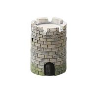 1 pièce miniature ronde forteresse micro paysage décoration maison de poupée pot de fleurs figurine bricolage artisanat pour jardin extérieur décoration intérieure traitement pratique