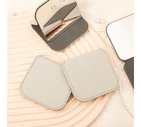 1 pièce Miroir de table maquillage en acier inoxydable DIY, cadeau parfait pour mariage, fête d'anniversaire, Saint-Valentin, remise de diplôme et fête des mères pour mon ami. Grande qualité, taille c