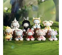 1 pièce, modèle décoratif de style carnaval de lapin d'anime expédié au hasard, en matériau PVC, décoration de table élégante mêlant le style carnavalesque et les lapins mignons, beau cadeau pour les
