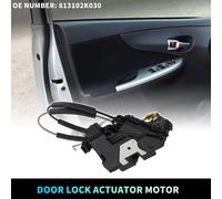 1 Pièce Moteur De Serrure De Porte Avant Gauche En Plastique, Serrure De Porte En Métal Assemblée No.813102K030 Pour Kia Soul 2011-2013 Noir
