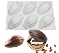 1 pièce Moule à gâteau en silicone en forme de fruit de cacao et moule à pâtisserie à mousse Taille UniqueSilicone