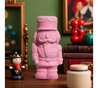 1 pièce Moule en silicone de casse-noisette, grande forme asymétrique de casse-noisette moustachue mignonne, pour la réalisation d'artisanat en cire, savon en résine, décoration intérieure, cadeaux de