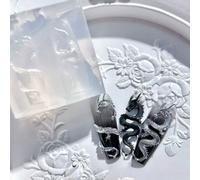 1 pièce Moule en silicone en forme de dragon 3D pour nail art, modèle décoratif magnifique pour le nail art DIY, fournitures pour ongles, outils pour ongles, outils pour nail art, rentrée scolaire, on
