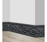 1 pièce Moulure de plinthe 3D stéréo autocollante - Style européen et universelle, imperméable, facile à installer. Décoration murale pour la rénovation de la maison et le DIY | Décoration de la Saint
