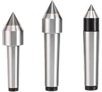1 pièce MT1 MT2 MT3 MT4 MT5 MT6 Centre-pointe de tour en alliage - Outil CNC de haute précision avec pointe en carbure(MT3-F115)