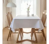 1 Pièce Nappe Imperméable, Nappe En Polyester Adaptée À Toutes Les Saisons Pour La Maison, Les Activités De Plein Air, Les Fêtes, Les Mariages, Couleur Unie, Multi-taille 40*40,40*150,40*200,100*135,1