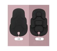 (1 pièce noire) Coussin de poussette pour bébé, coussin de siège auto, coussin de siège de poussette