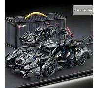 1 pièce Nouveau modèle de voiture de course 2026 avec plus de 800 pièces, style Cyberpunk 911 ciel étoilé. Blocs de construction de voiture de course style Cyberpunk, développe les capacités manuelles