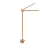 1 Pièce Nouveau-Né Lit en Bois Cloche Support Ensemble Lit Mobile Lit Cloche Jouet Support Bras Bois