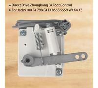 1 pièce Nouvelle pédale de commande de vitesse originale, système Zhongbang 6 trous pour machines à coudre Jack 9100 F4 798 E4 E3 8558 5559 W4 K4 X5 798 E4 Direct Drive