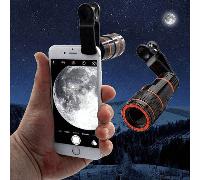 1 pièce Objectif téléphoto universel 8X, objectif à longue focale à clipser pour smartphone et tablette, objectif zoom haute définition pour la photographie Téléobjectif 8xPolypropylène