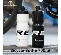 1 pièce OFFBONDAGE 2025 Nouvelle bouteille d'eau pour vélo 23,67 oz - Grande capacité pour vélo de montagne et vélo de route, matériau PP, design portable avec couvercle sécurisé, couleurs mélangées, 