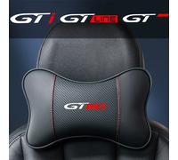 1 pièce - Ornement de voiture, appui-tête de siège, coussin de nuque avec logo auto pour Peugeot 208, 2008, 308, 3008, 508, 5008, GTi, GT Line - Accessoires intérieurs