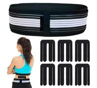 1 Pièce Ortho-Ceinture, Ceinture Sciatique Bandage Sciatique, 6 Bandes Tape Kinésiologie, Soutien Confortable pour Bassin Taille Dos Ventre Ceinture de Soutien Hanche, Soulagement des Douleurs Hanche