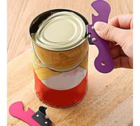 1 pièce, ouvre-boîte manuel en acier inoxydable, bord lisse, conception ergonomique, gros bouton facile à ajuster et manivelle confortable antidérapante. Articles de cuisine, fournitures. Attention, n