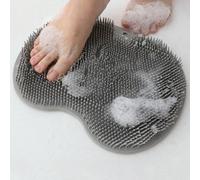 1 pièce Paillasson de massage pour les pieds multi-usage, tapis de massage des pieds antidérapant pour salle de bain, tapis de massage pour baignoire, grattoir de dos mou accessoire de gym 30cm/11,81