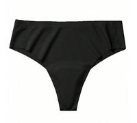 1 pièce Pantalon de yoga noir pour femmes avec pad en latex intégré et sous-vêtement en triangle sans couture, conception anti-vidage L,M,SUnicoloreÉtoffe