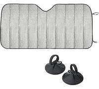 1 Pièce Pare-Soleil Pare-Brise Avant pour Honda Pilot 2016-2025 2026, Film Aluminium Pliable Protection UV Rayons Chaleur Soleil Accessoire, 140×70cm