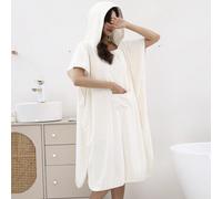 1 pièce peignoir sans manches pour femme, pouvant être porté comme une robe de plage, décoration de mariage d'été, de maison, de salle de bain, retour à l'école Taille UniqueUnicolorePolyester