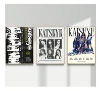 1 pièce Peinture décorative murale sans cadre, Affiche musicale KATSEYE | Affiche murale de groupe féminin | Affiche pop de "Beautiful Chaos" | Impression de décoration moderne pour salle de musique,