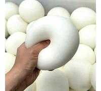 1 pièce Petite brioche à vapeur japonaise à rebond lent, peut aider les étudiants à soulager le stress et les émotions en utter Squishy, Butter Squishy, Big Squishy, Slime, Fromage Taille Uni