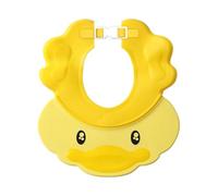 1 Pièce Petite Casquette De Baby Shower De Canard Jaune, Animal De Dessin Animé Mignon, Lavage Des Cheveux Et Protection Des Yeux, Visière Du Soleil Réglable Et Créatif.