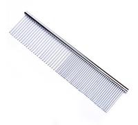 1 pièce Pettine per cani Pettine per peli lunghi e spessi Spazzola per la rimozione Della Pelliccia in Acciaio inossidabile di Haute qualité Pettine per cIngénieux et attrayant