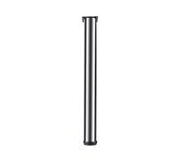 1 Pièce Pied de Table Réglables Pied de Meuble en Acier Inoxydable,Pied de Plan de Travail Cylindrique en Métal,pour Bureau de Bar,Table à Manger,avec Vis,Personnalisable (95cm(37.4in))