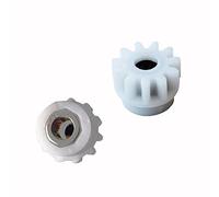 1 pièce Pignon de Roulement en Plastique Pédale de Balai Easy Mop Pièce de Remplacement Embrayage à Sens Unique Roulement Octogonal Pignon de Balai Réparation (Blanc)