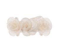 1 Pièce Pince À Cheveux Fleur Blanche, Accessoires De Cheveux De Style De Mariage, Pince À Cheveux Élégante, Accessoires De Cheveux Simples Pour Femmes, Accessoires De Vêtements