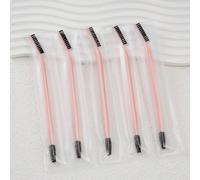 1 pièce Pinceau de maquillage portable rafraîchissant pour débutants pour cosmétiques pour les yeux avec pinceau double face et pinceau à sourcils en spirale pour un entretien soigné des sourcils, pin