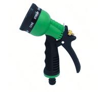 1 pièce Pistolet de pulvérisation haute pression pour le jardin extérieur : convient pour arroser les plantes et les pelouses, avec soupape de contrôle et buse réglables vertPolychlorures de vinyle