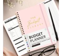 1 pièce Planificateur budgétaire - Organisateur financier mensuel avec notes de suivi des dépenses conçu pour gérer efficacement votre argent, plan/grand livre financier non daté, prêt à démarrer - Ta