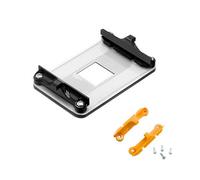 1 Pièce Plaque Arrière AM4 et 1 Pièce Support AM4 avec Vis - Pour Plaque d'Installation du Refroidisseur CPU | Plaque de Refroidissement Ventilé | Compatible avec Cartes Mères AM4 Gigabyte, Asus, MSI