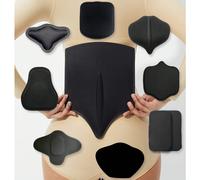 1 pièce Plaque de compression en mousse pour femmes, plaque de compression dorsale en mousse, plaque de compression absorbant les bourrelets dorsaux, accessoire de gaine 39-42UnicoloreÉtoffe