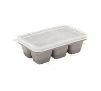 1 pièce Plateau à glaçons DIY Fabrication Boîte en silicone avec bonne étanchéité Accessoires de réfrigérateur Ingrédients alimentaires BPA Free Température sûre Facile démouler nettoyer Usure- Large