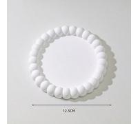 1 pièce Plateau de bijoux circulaire à bulles, bol de rangement pour porte-clés/bagues/boucles d'oreilles, support photo de bijoux en forme de nuage pour bagues, boucles d'oreilles, colliers, bracelet