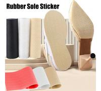 1 pièce Plus longue peut être coupée à volonté Semelle en caoutchouc de protection des talons Réparation des chaussures pour femmes au lieu de l'autocollant antidérapant Semelle extérieure Patch de pr