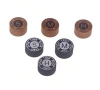 1 pièce Pointe de queue de billard de style japonais de 14 mm, pointe de queue de billard de haute qualité pour le 9 ball et le snooker, pointes dures et souples A1,A2,A3,A4,A5,A6Microfiber