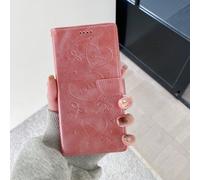 1 pièce Porte-cartes pliable avec nœud mignon doux heureux + petit imprimé en forme de cœur, convient pour SX S26ULTRA/S25/S24/S23/S22/S21 A56/A55/A54/A36/A55/A26/A25/A17/A16 Compatible avec la série 