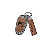 1 Pièce Porte-Clés De Voiture pour DS DS3 DS4 DS5 DS6 DS7 DS9 Porte-clés Logo Voiture Porte-Badge Mousqueton Porte Clé Accessoires Voiture,MatteBrown